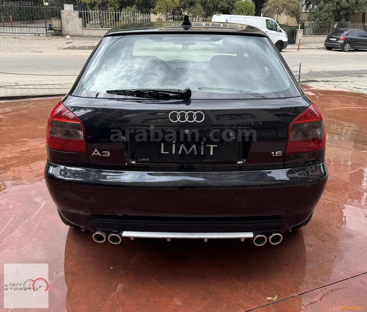 Galeriden Audi A3 Sportback 1.6 Ambiente 2003 Model İstanbul 201.000 km Siyah 5
