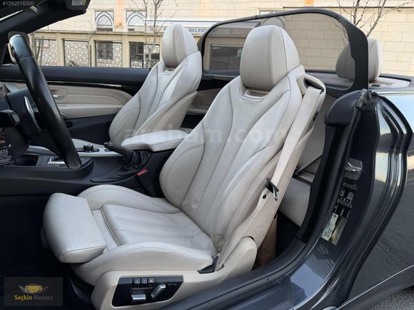 SEÇKİN MOTORS 2016-4.20D-CABRİO-MSPORT-ENSE-SİNEKLİK-LCI-BOYASIZ