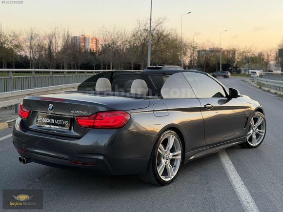 SEÇKİN MOTORS 2016-4.20D-CABRİO-MSPORT-ENSE-SİNEKLİK-LCI-BOYASIZ