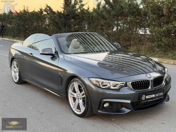 SEÇKİN MOTORS 2016-4.20D-CABRİO-MSPORT-ENSE-SİNEKLİK-LCI-BOYASIZ