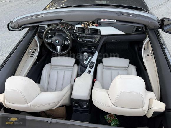 SEÇKİN MOTORS 2016-4.20D-CABRİO-MSPORT-ENSE-SİNEKLİK-LCI-BOYASIZ