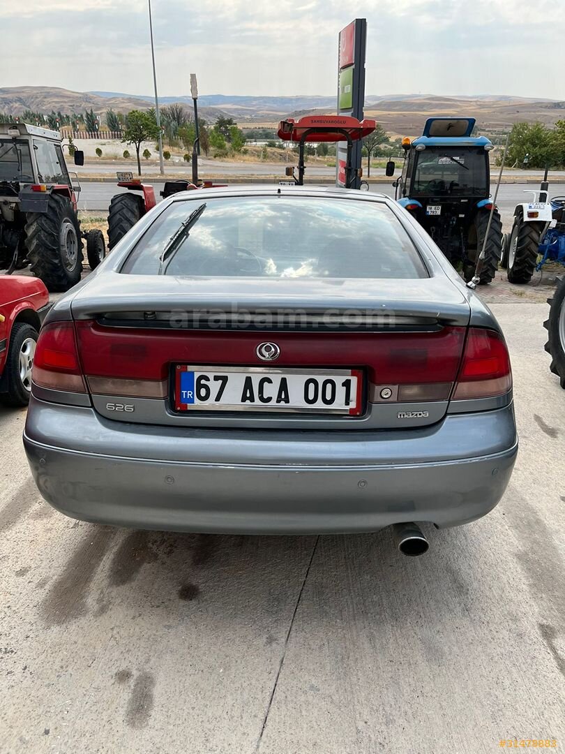 Galeriden Mazda 626 2.0 GLX 1992 Model Kırıkkale 322.670 km Gri (titanyum) 4