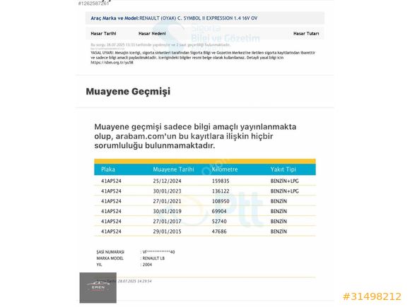 *"ORJİNAL 168.000 KM BOYASIZ LPGLİ TERTEMİZ CLIO 1.4!"*