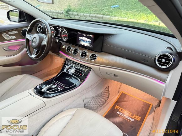2017 MODEL E180 EXCLUSİVE ISITMA/HAFIZA/G.GÖRŞ/SUNROOF
