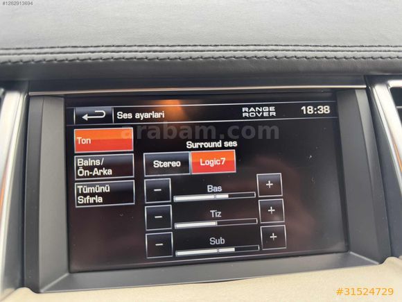 2013 SPORT 3.0 SDV6 BLACK LOGİC7-JOYSTICK