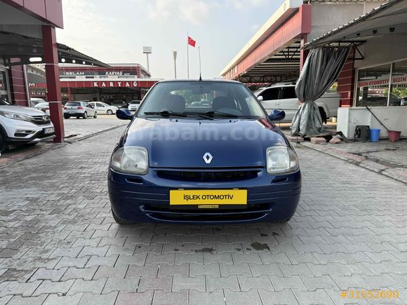 1.4 RNA LPG'Lİ 2001 MODEL CLİO SYMBOL 255.000 KM DE  