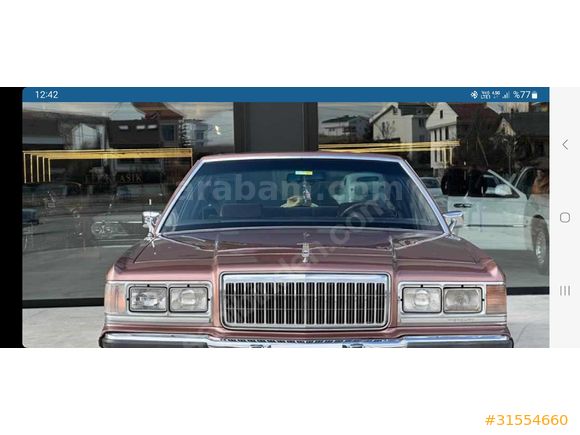 Galeriden Mercury Grand Marquis 4.6 muayene yeni 1990 Model Hatay