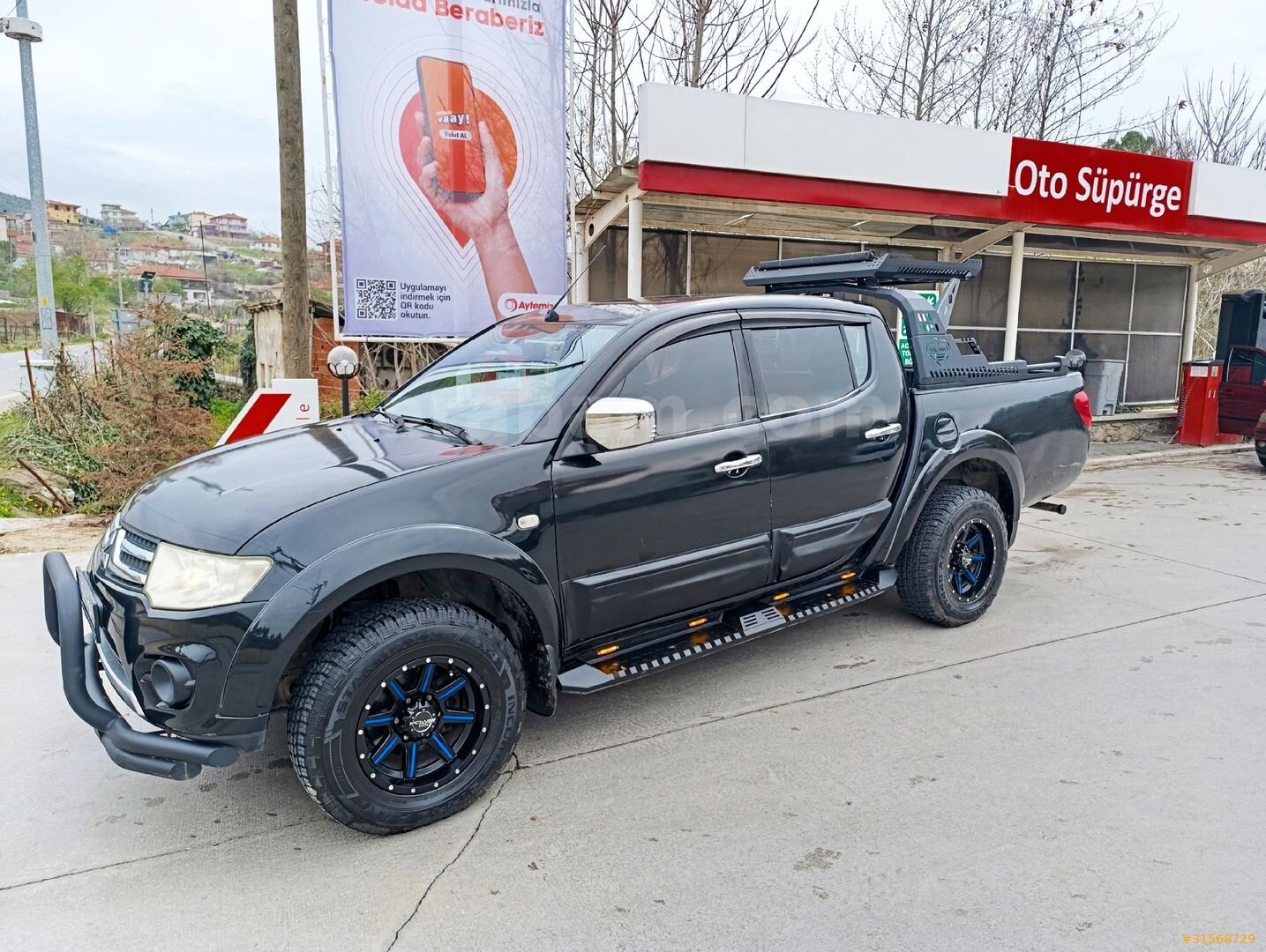 Sahibinden düşük km Mitsubishi L 200 otomatik 4x2 Invite 2014 Model 4