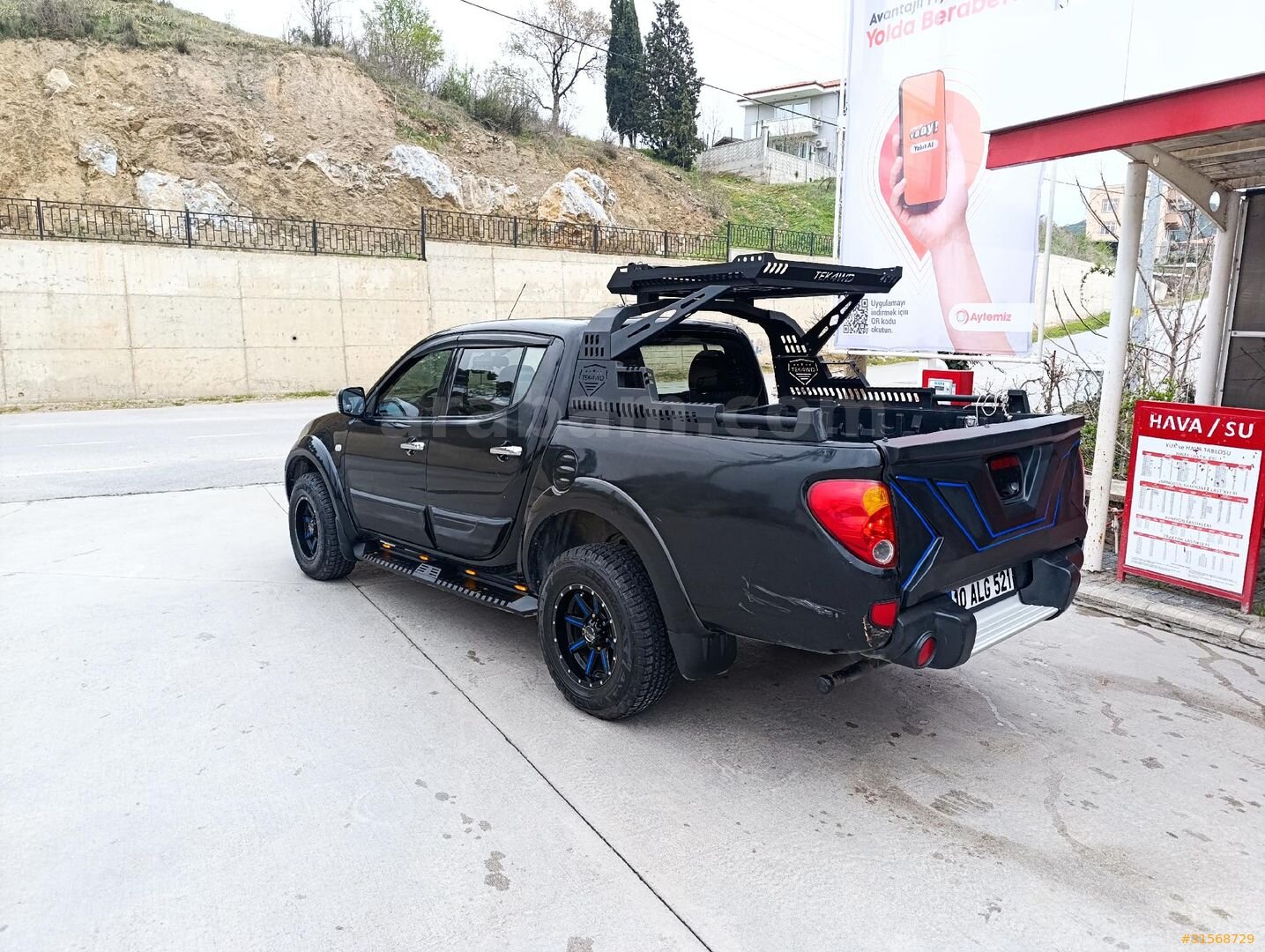 Sahibinden düşük km Mitsubishi L 200 otomatik 4x2 Invite 2014 Model 5