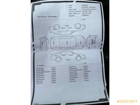 SAHİBİNDEN AUDİ A6 BAKIMLI MASRAFSIZ