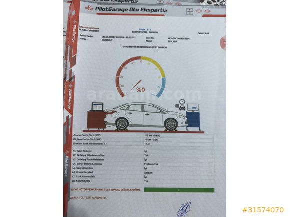 Sahibinden Renault Symbol 1.5 dCi Joy 2016 Model 