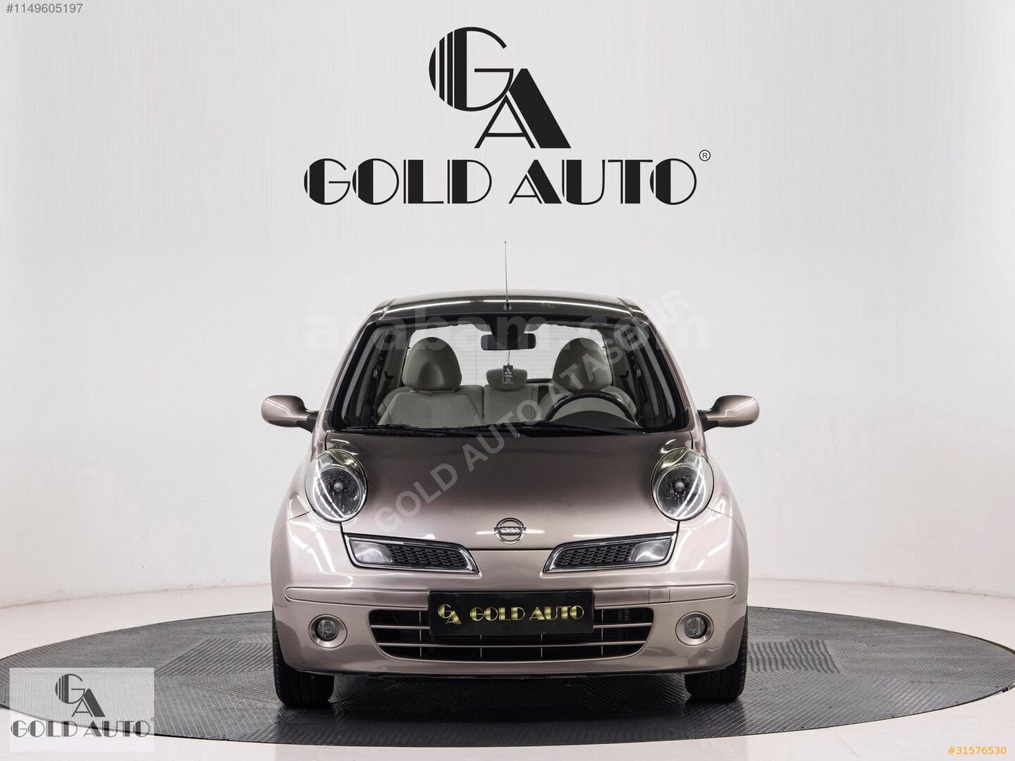 Galeriden Nissan Micra 1.2 Tekna 2008 Model İstanbul 90.000 km Kahverengi 4