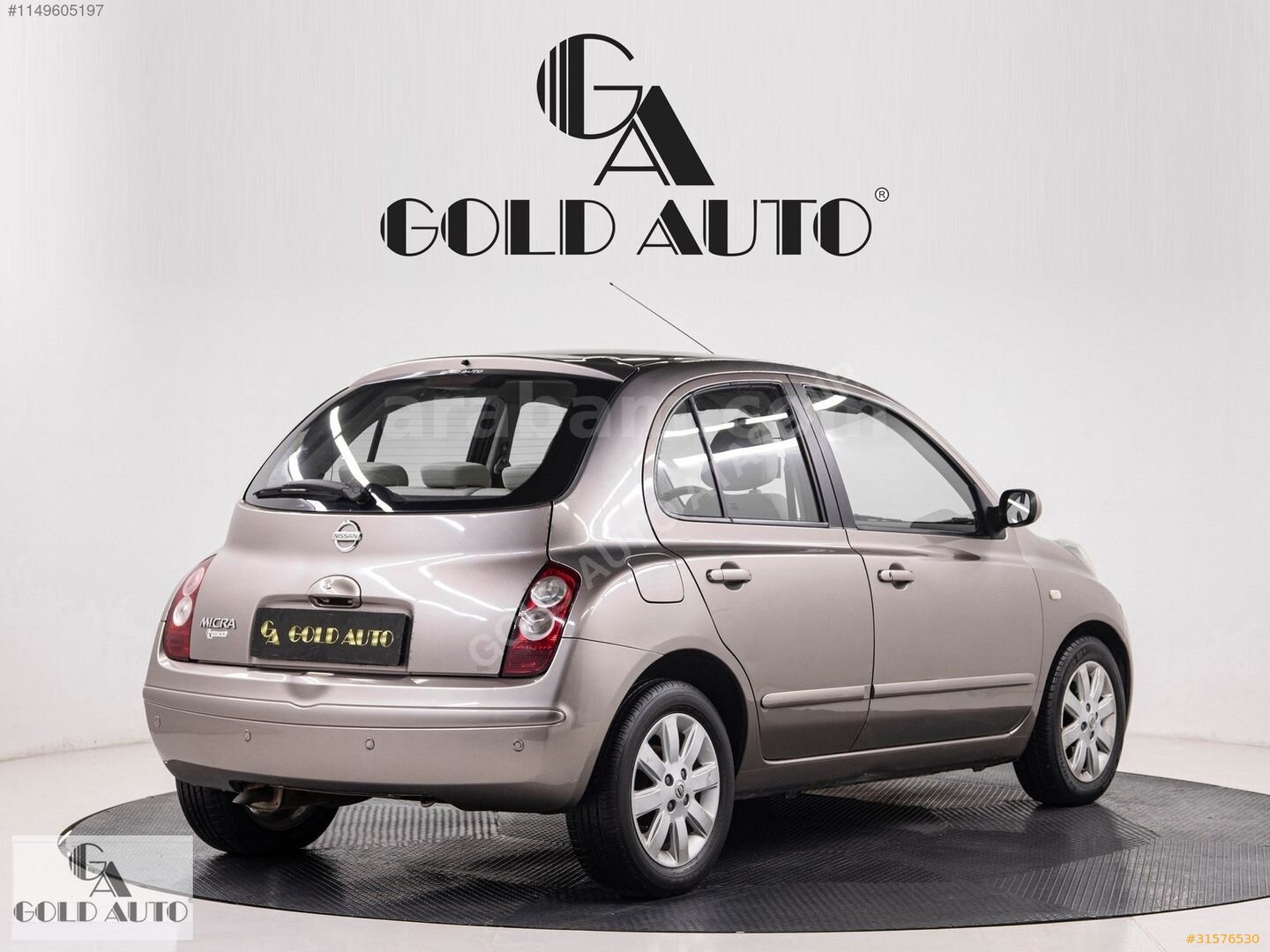 Galeriden Nissan Micra 1.2 Tekna 2008 Model İstanbul 90.000 km Kahverengi 7