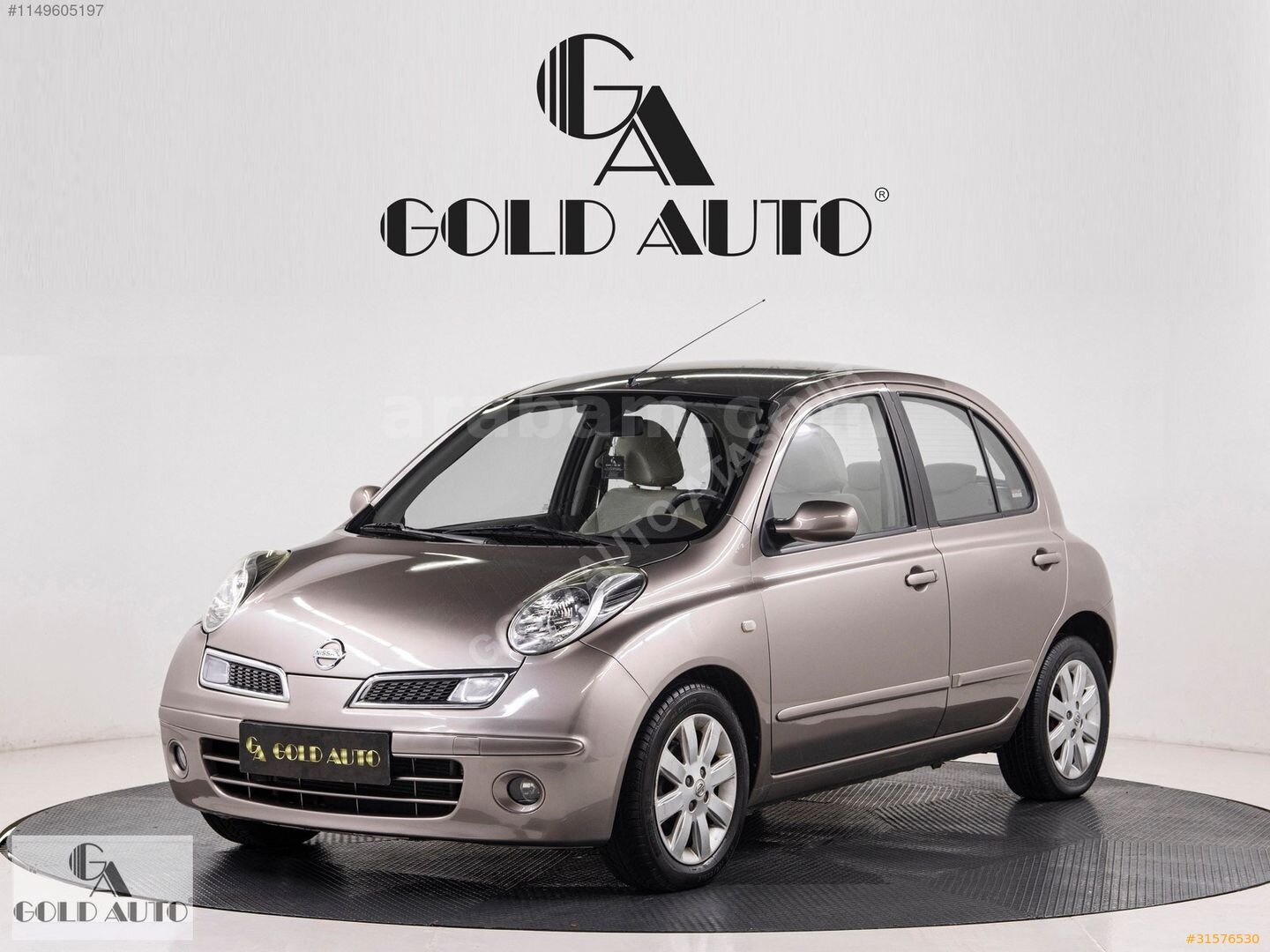 Galeriden Nissan Micra 1.2 Tekna 2008 Model İstanbul 90.000 km Kahverengi 6