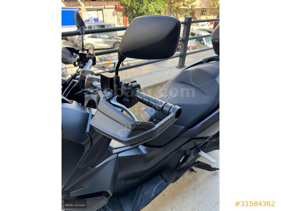 ' EKOL MOTORS'/2024 MAT SİYAH HONDA ADV 350 AKILLI ÇANTA KYLS G0