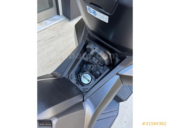' EKOL MOTORS'/2024 MAT SİYAH HONDA ADV 350 AKILLI ÇANTA KYLS G0