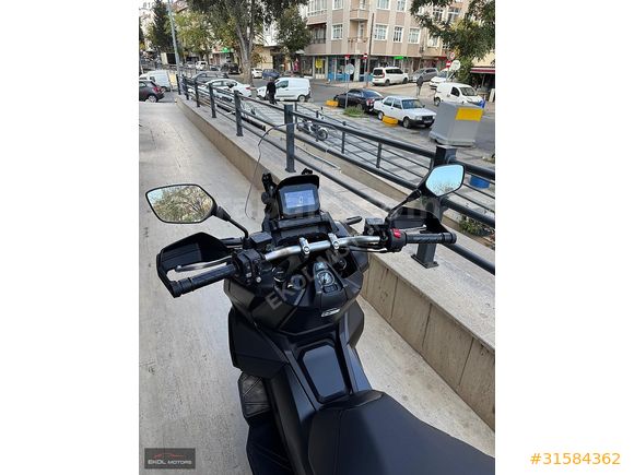 ' EKOL MOTORS'/2024 MAT SİYAH HONDA ADV 350 AKILLI ÇANTA KYLS G0