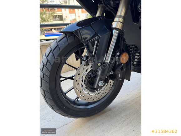 ' EKOL MOTORS'/2024 MAT SİYAH HONDA ADV 350 AKILLI ÇANTA KYLS G0