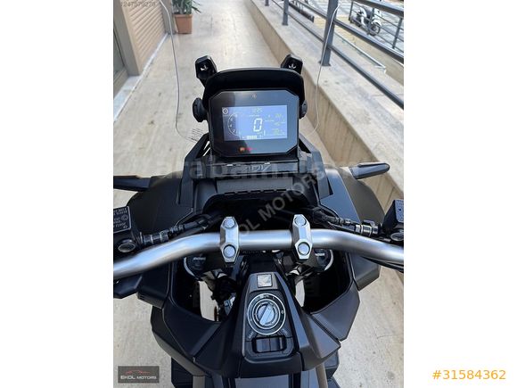 ' EKOL MOTORS'/2024 MAT SİYAH HONDA ADV 350 AKILLI ÇANTA KYLS G0