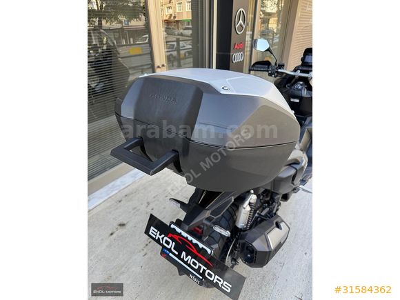 ' EKOL MOTORS'/2024 MAT SİYAH HONDA ADV 350 AKILLI ÇANTA KYLS G0