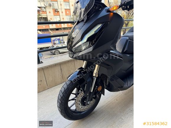 ' EKOL MOTORS'/2024 MAT SİYAH HONDA ADV 350 AKILLI ÇANTA KYLS G0