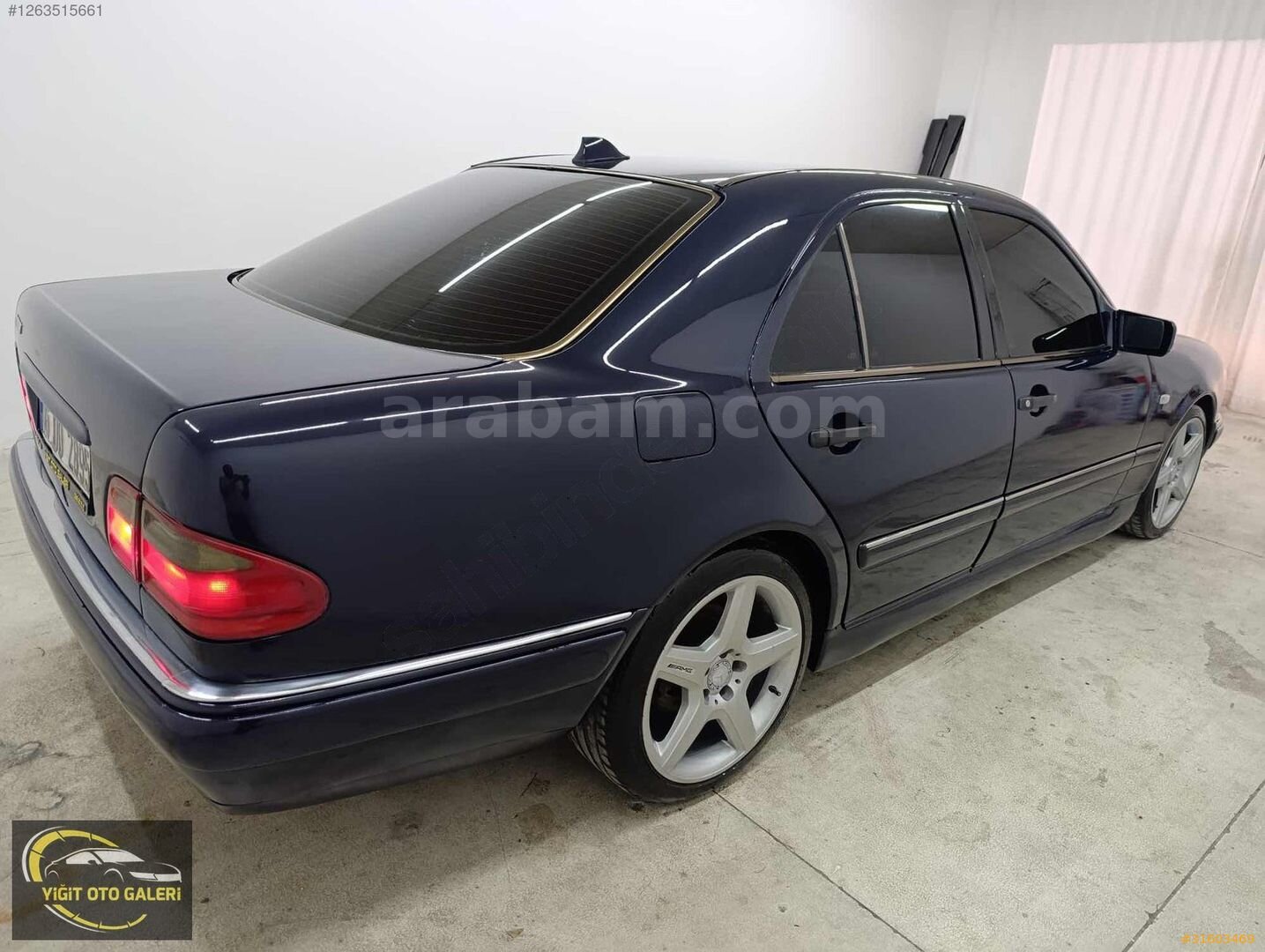 Galeriden Mercedes - Benz E 200 Avantgarde 1995 Model Aydın 456.000 km Lacivert 6