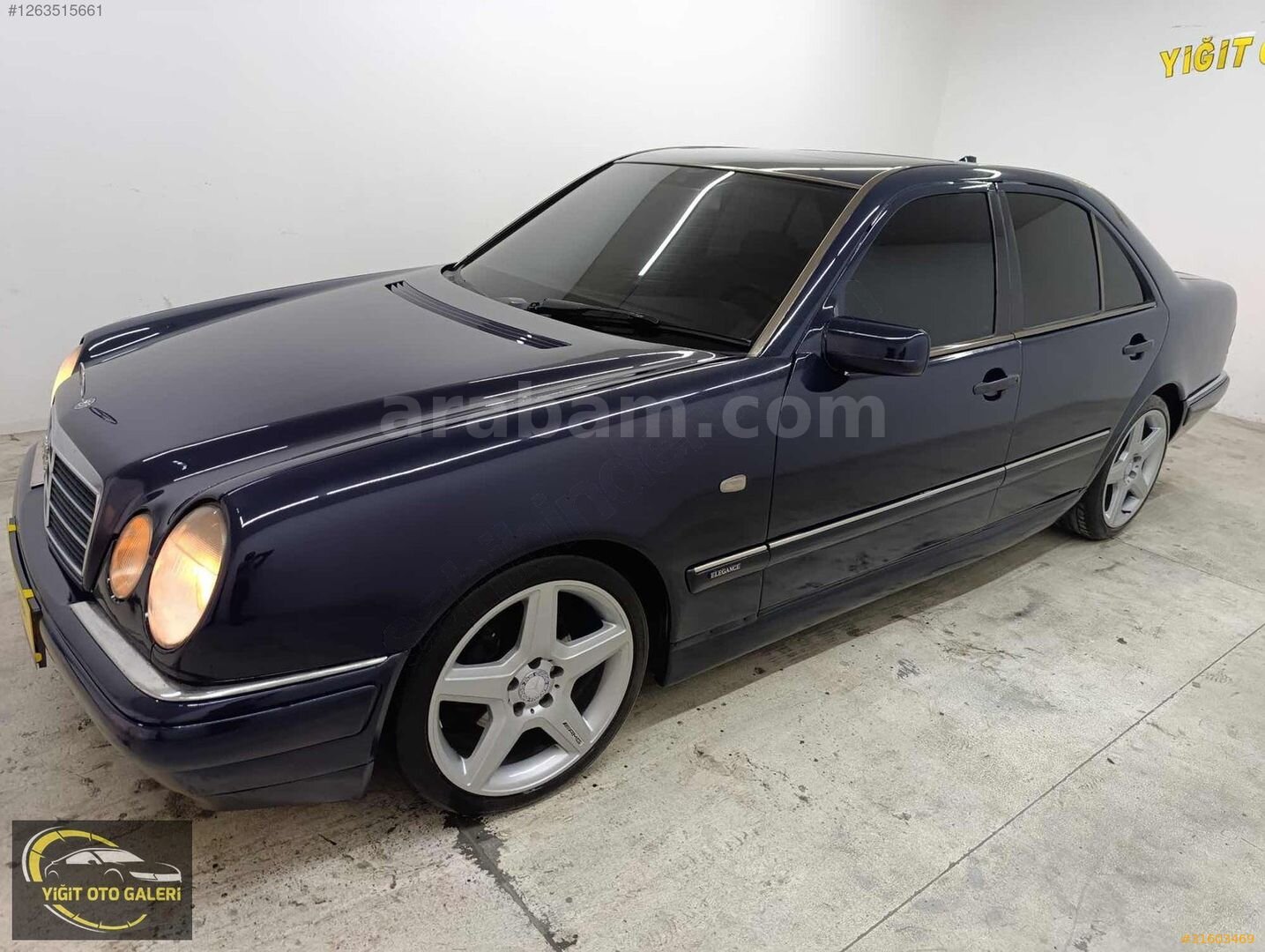 Galeriden Mercedes - Benz E 200 Avantgarde 1995 Model Aydın 456.000 km Lacivert 4