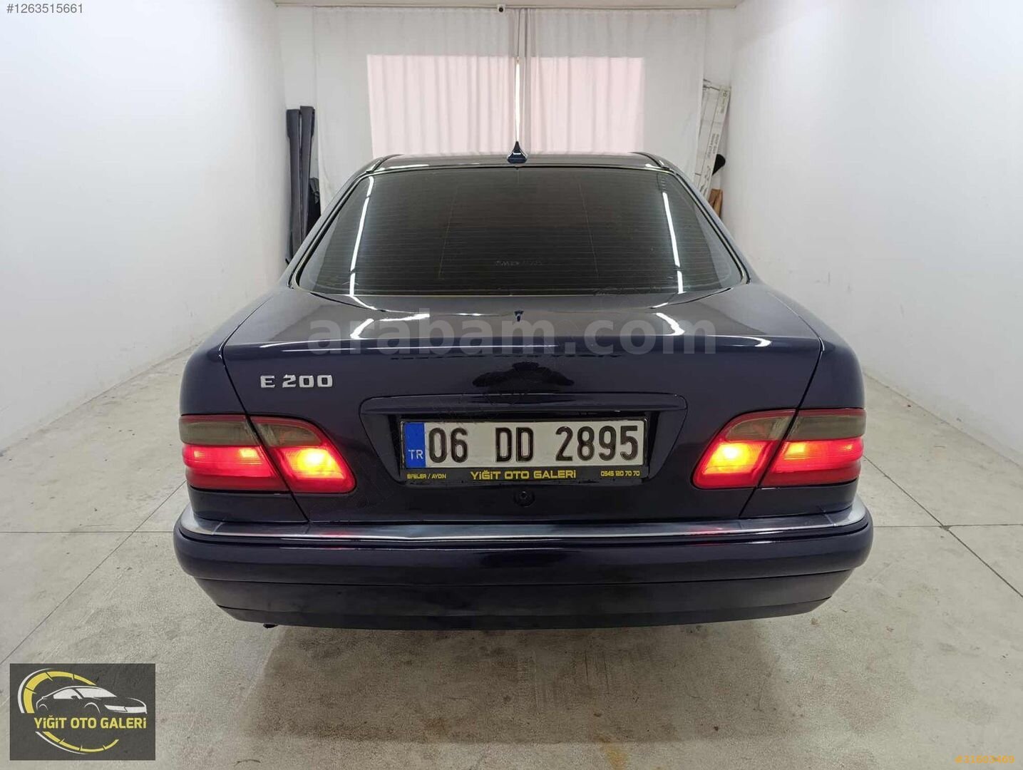 Galeriden Mercedes - Benz E 200 Avantgarde 1995 Model Aydın 456.000 km Lacivert 7