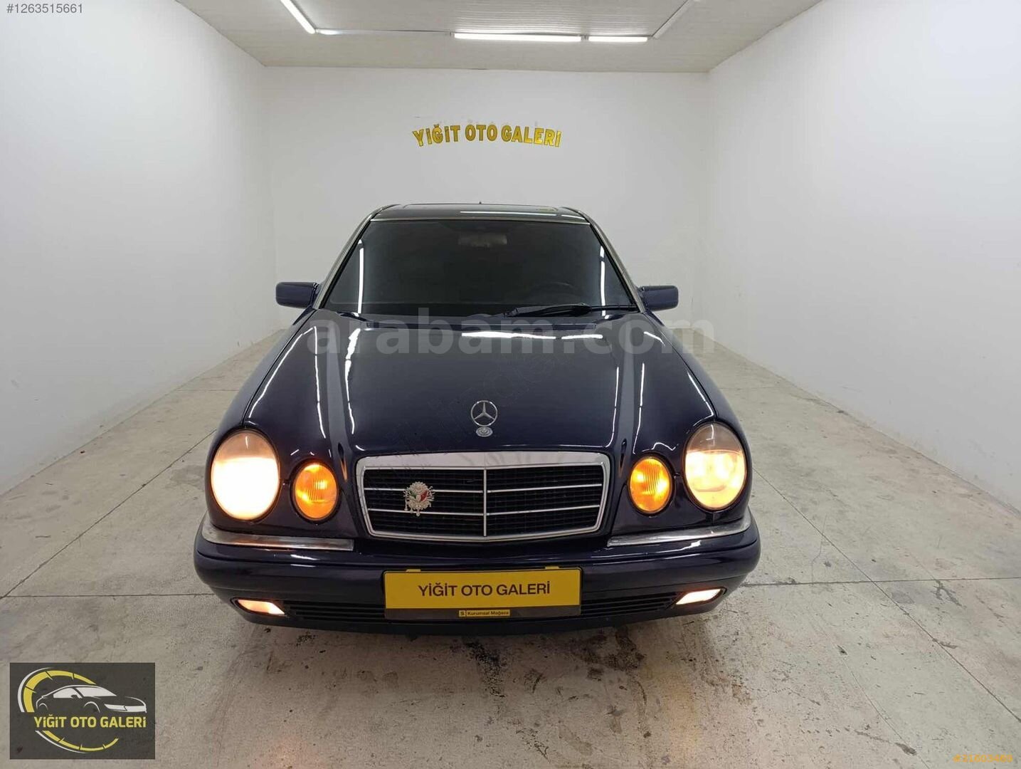 Galeriden Mercedes - Benz E 200 Avantgarde 1995 Model Aydın 456.000 km Lacivert 3