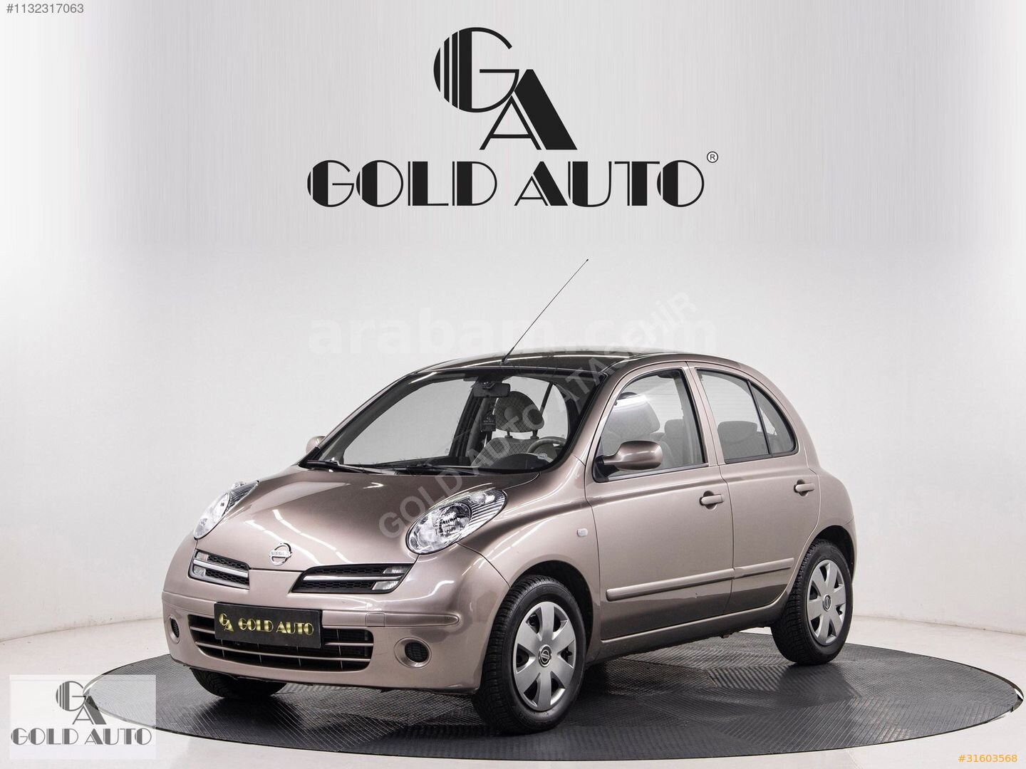 Galeriden Nissan Micra 1.2 Passion 2008 Model İstanbul 80.000 km Kahverengi 6