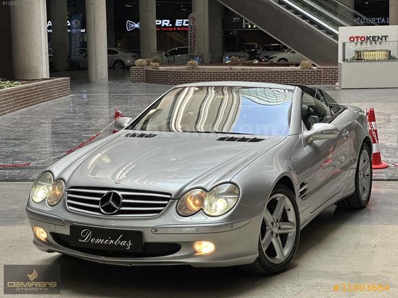 DEMİRBAŞ - MERCEDES SL500 HATASIZ BOYASIZ DEĞİŞENSİZ TRAMERSİZ