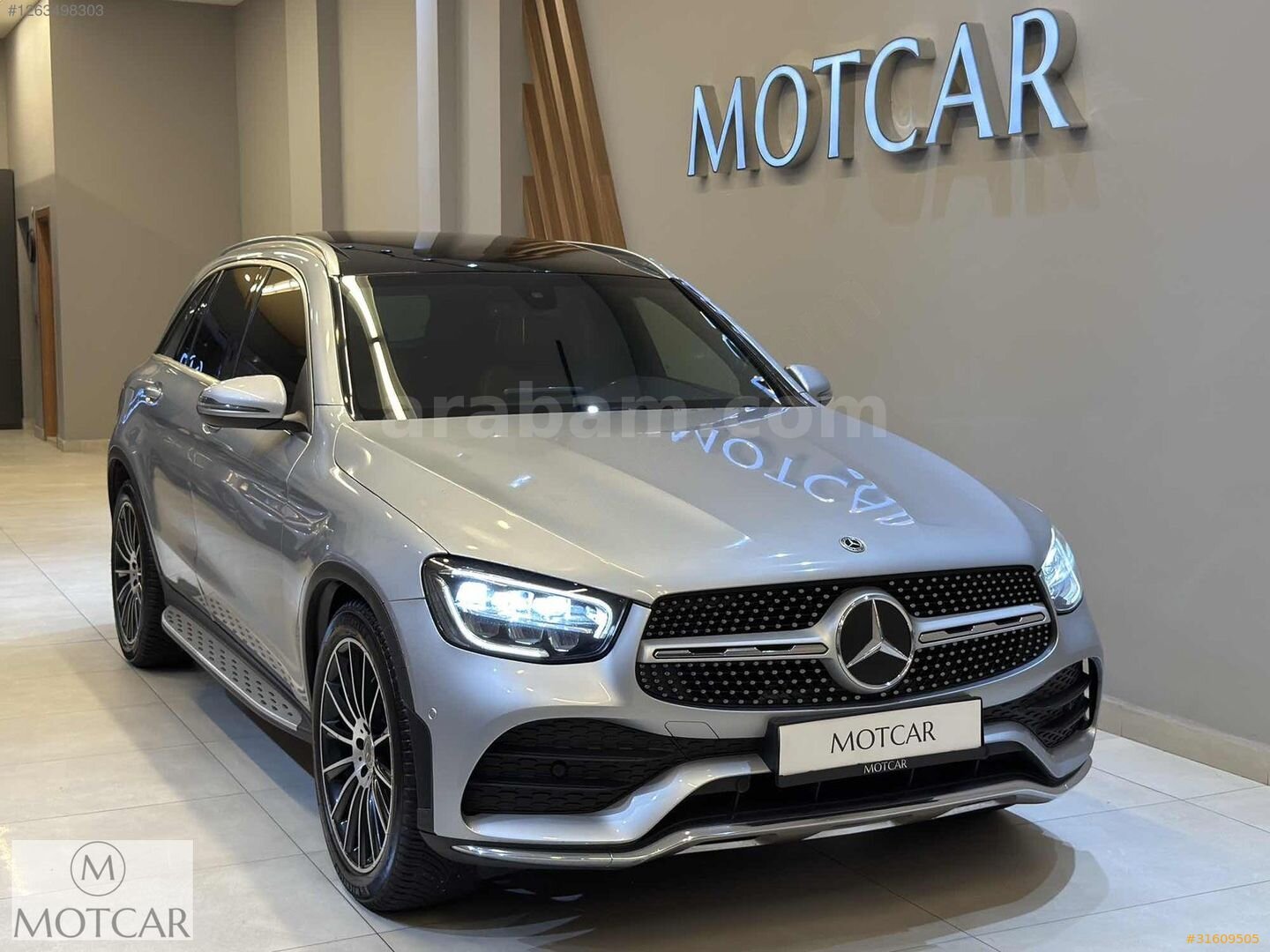 MOTCAR 2020 MERCEDES GLC 300d 4MATİC-TABA-64 RENK-BURMESTER 6