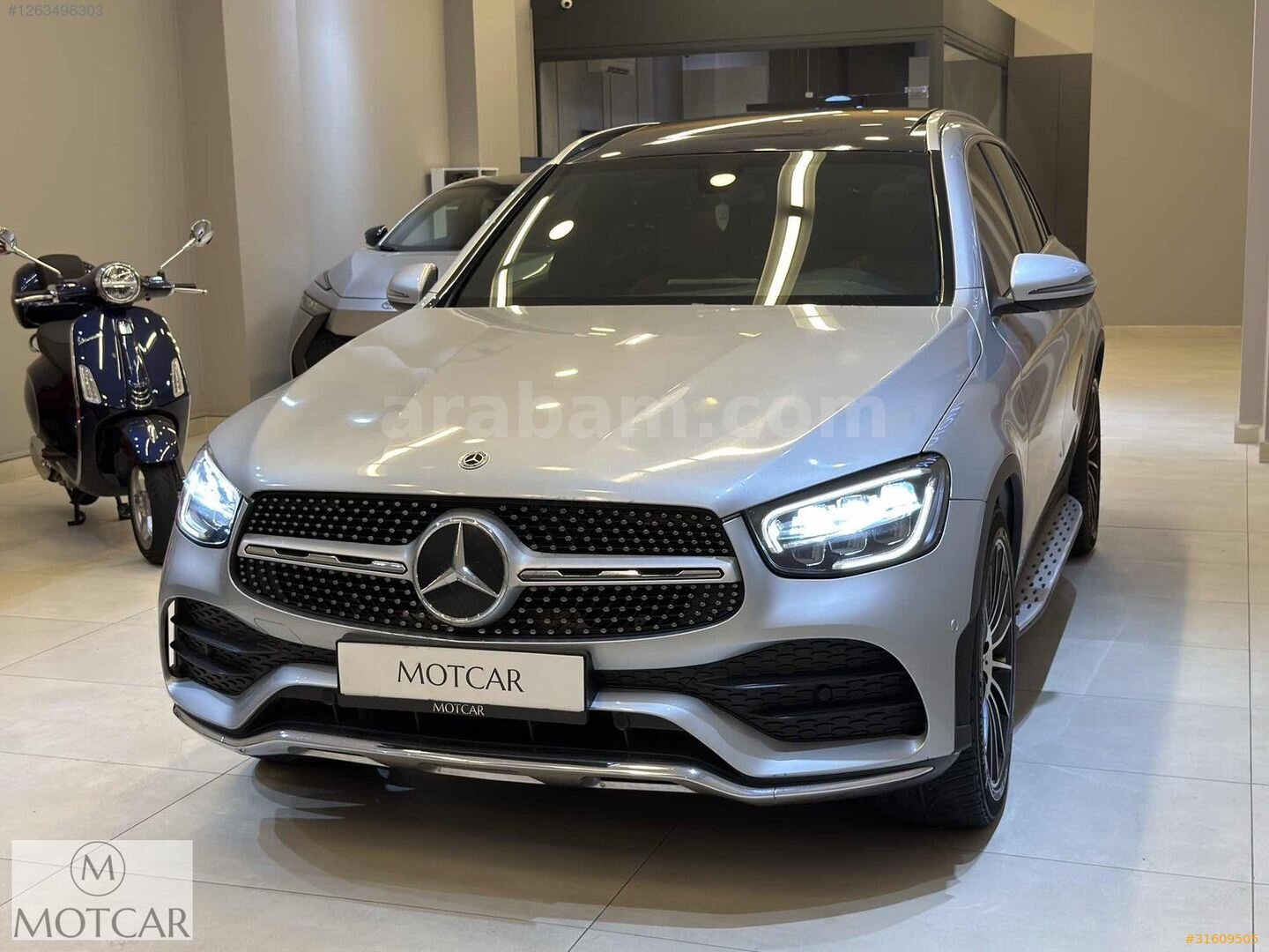 MOTCAR 2020 MERCEDES GLC 300d 4MATİC-TABA-64 RENK-BURMESTER 4