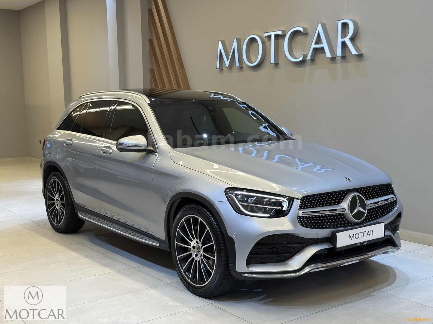 MOTCAR 2020 MERCEDES GLC 300d 4MATİC-TABA-64 RENK-BURMESTER 1