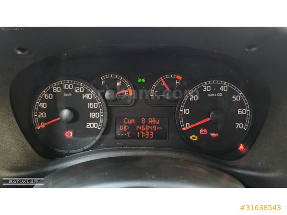 2011 DOBLO SAFELINE ÇİFT SÜRGÜ KLİMA SADECE 152 BİNDE