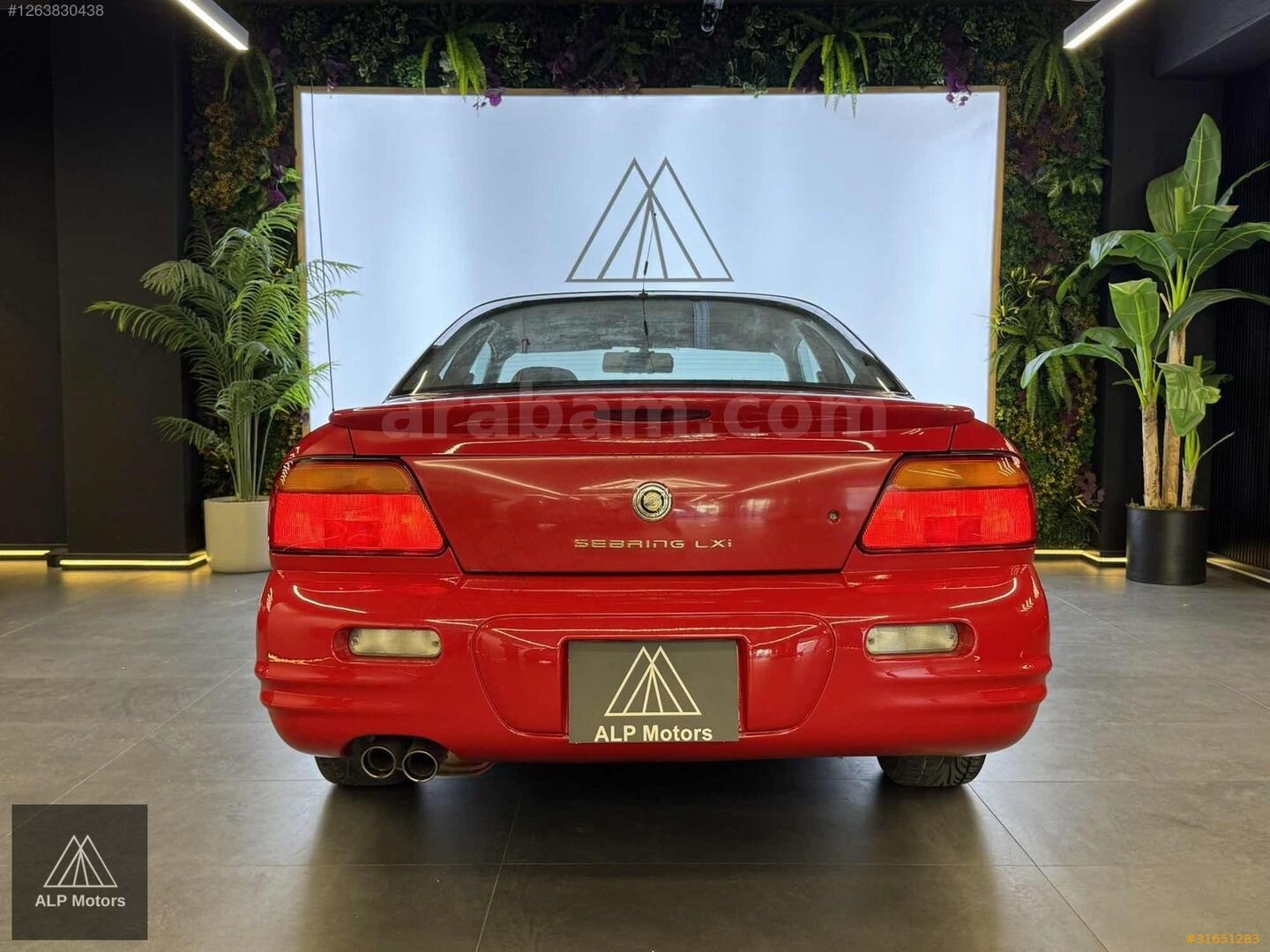 Galeriden Chrysler Sebring 2.5 LXI 1997 Model İstanbul 114.263 km Kırmızı 6
