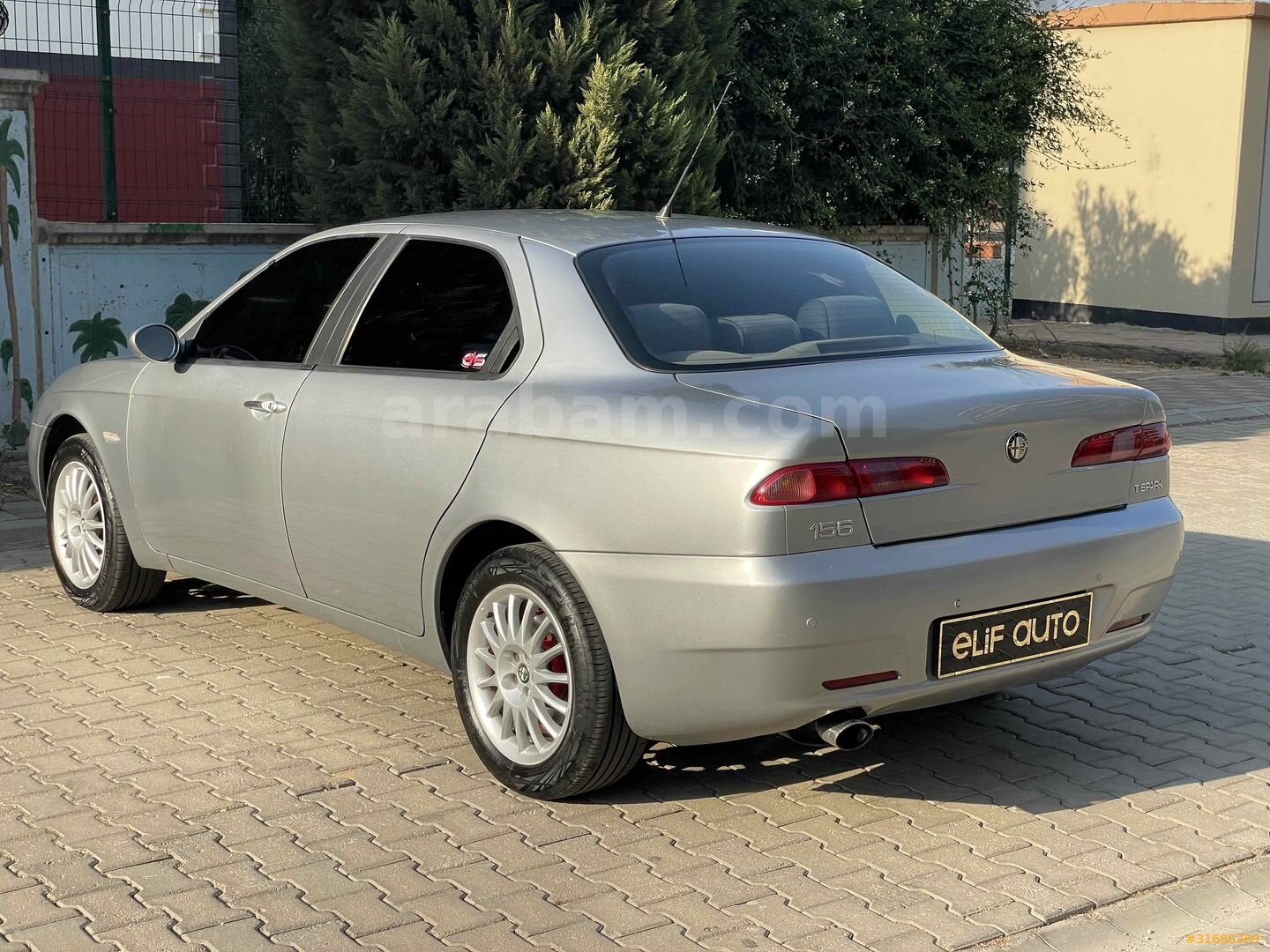 Galeriden Alfa Romeo 156 1.6 TS Progression 2005 Model Aydın 216.000 km Gri (Gümüş) 7
