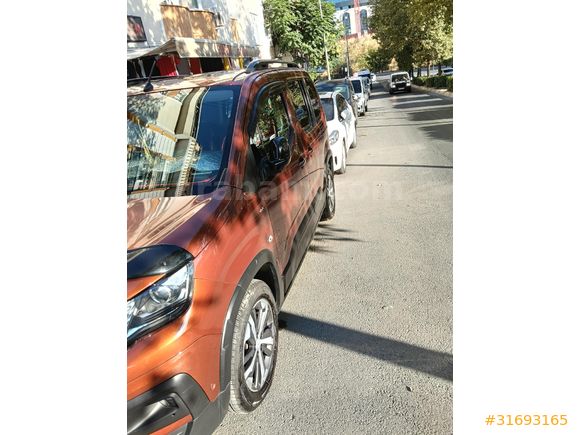Sahibinden Peugeot Rifter 1.5 BlueHDI GT 2021 Model  81 km Turuncu