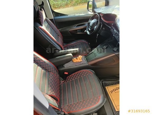 Sahibinden Peugeot Rifter 1.5 BlueHDI GT 2021 Model  81 km Turuncu