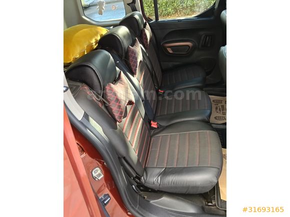 Sahibinden Peugeot Rifter 1.5 BlueHDI GT 2021 Model  81 km Turuncu