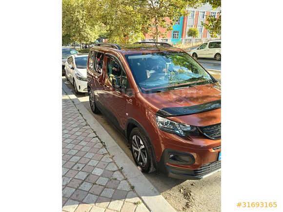 Sahibinden Peugeot Rifter 1.5 BlueHDI GT 2021 Model  81 km Turuncu