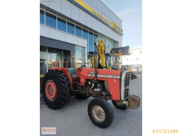 VSB TRAKTÖR A.Ş 1978 MODEL MASSEY FERGUSON 275