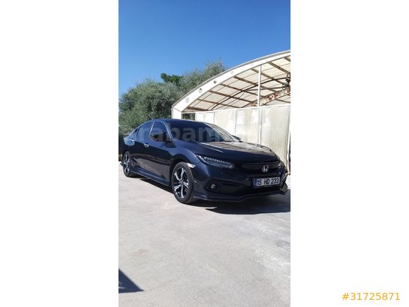 Kozmik Mavi Honda Civic 1.6 i-VTEC Eco Executive 2019 Model