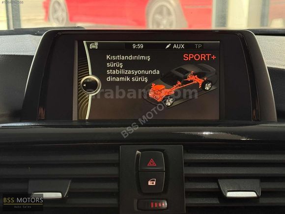 -BSS MOTORS-2013 LCİ BMW 3.20 D SİYAH İÇİ KIRMIZI M SPORT !