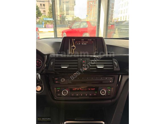 -BSS MOTORS-2013 LCİ BMW 3.20 D SİYAH İÇİ KIRMIZI M SPORT !