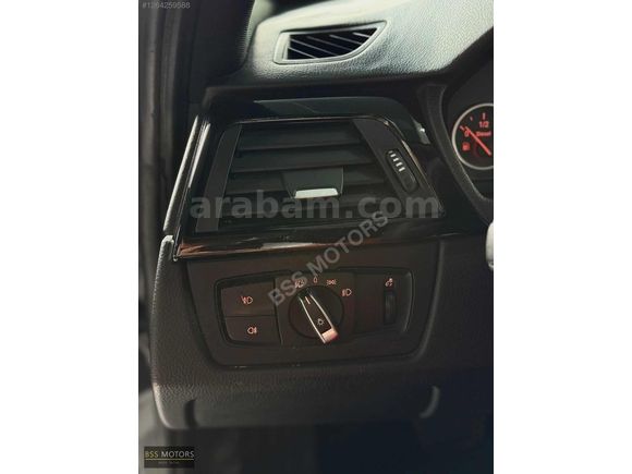 -BSS MOTORS-2013 LCİ BMW 3.20 D SİYAH İÇİ KIRMIZI M SPORT !
