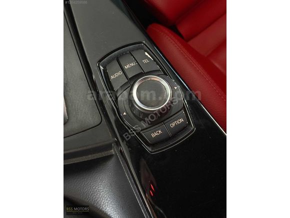 -BSS MOTORS-2013 LCİ BMW 3.20 D SİYAH İÇİ KIRMIZI M SPORT !