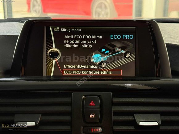 -BSS MOTORS-2013 LCİ BMW 3.20 D SİYAH İÇİ KIRMIZI M SPORT !