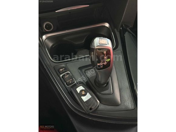 -BSS MOTORS-2013 LCİ BMW 3.20 D SİYAH İÇİ KIRMIZI M SPORT !