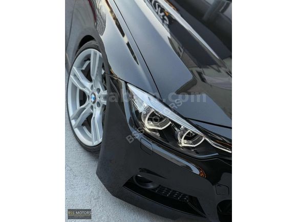 -BSS MOTORS-2013 LCİ BMW 3.20 D SİYAH İÇİ KIRMIZI M SPORT !